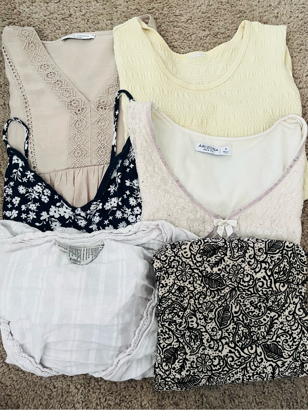 FAIRYCORE bundle • 5 tops • 1 skirt